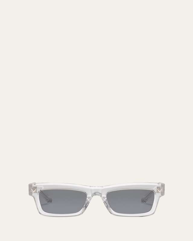 Rectangle Acetate Sunglasses